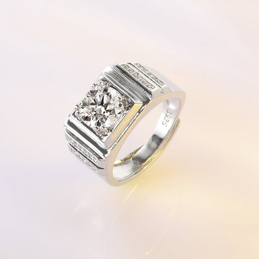 Copper Diamond Personalized Fashion Ring MYA001RS060