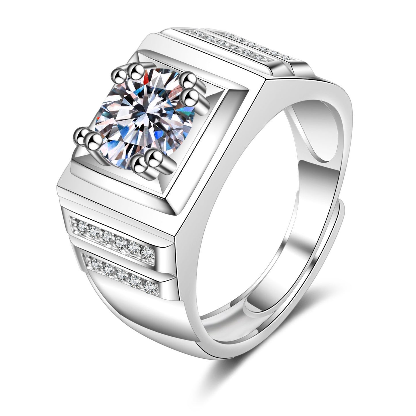 Copper Diamond Personalized Fashion Ring MYA001RS060