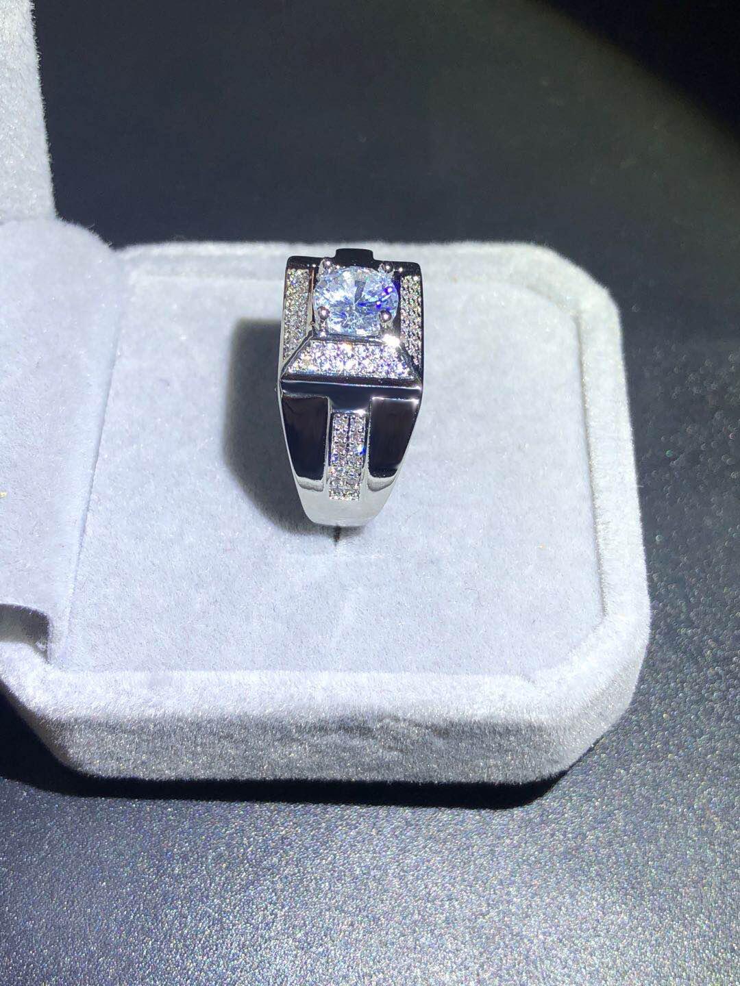 Copper Diamond Open moissanite Ring MYA001RS066