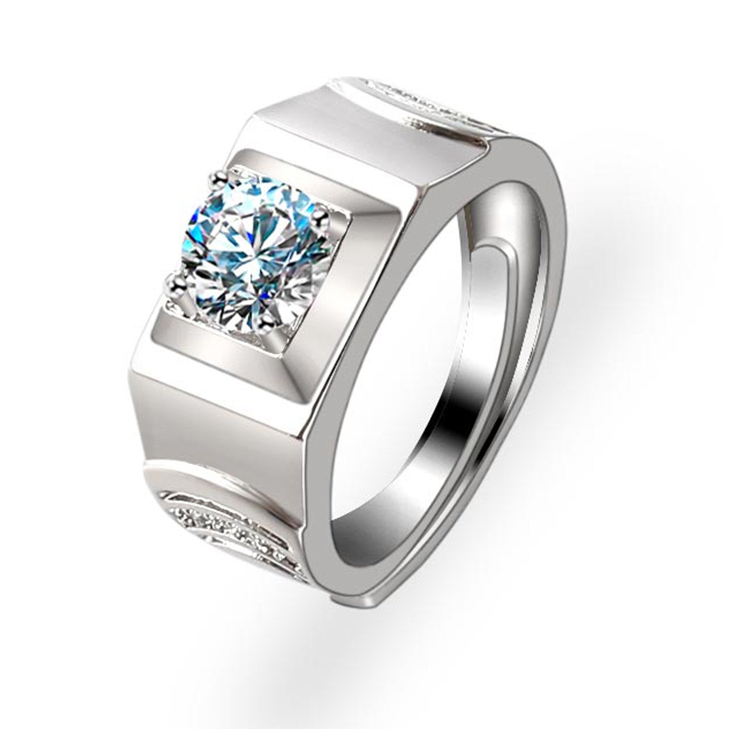 Copper studded diamond destined ring MYA001RS064
