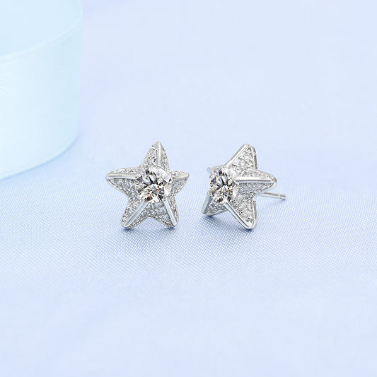 Copper Ocean Starfish Earrings MYA001ES089