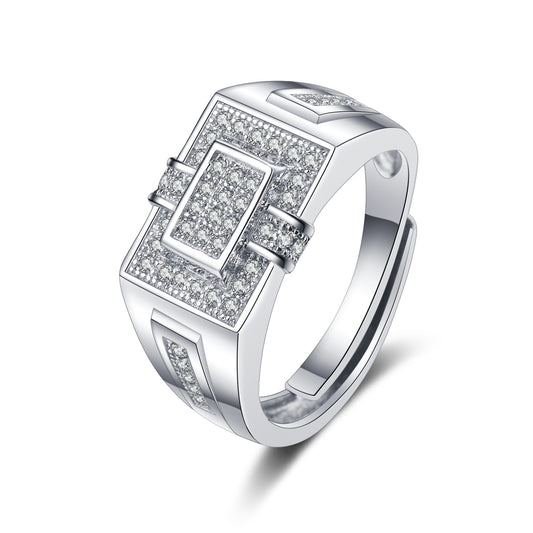 Copper Hot Sale Fashion Diamond Ring MYA001RS026