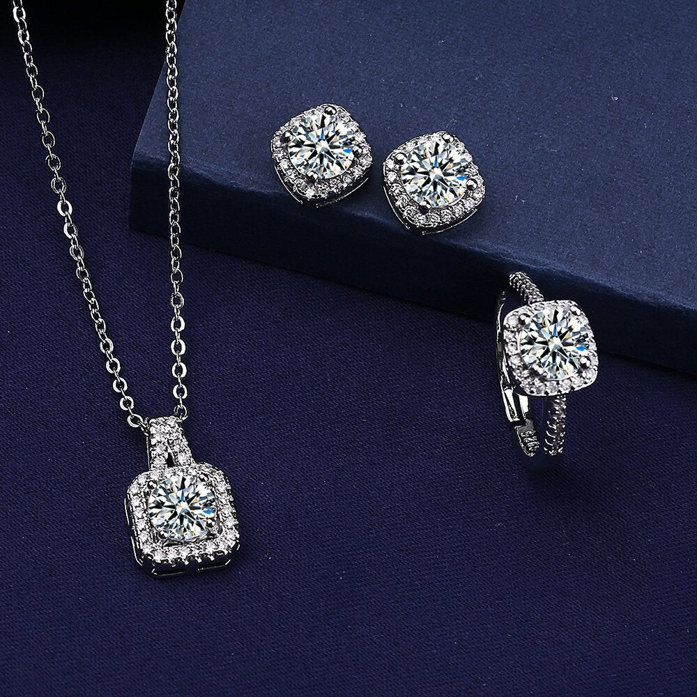 Copper Mosang Diamond Necklace MYA001NE039