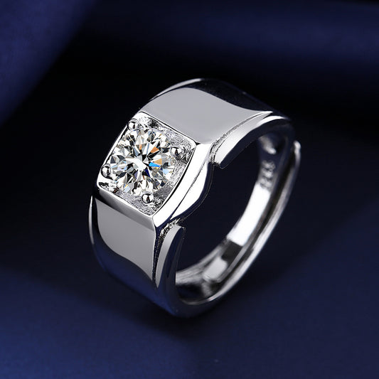 Copper set diamond minimalist fashion ring MYA001RS067