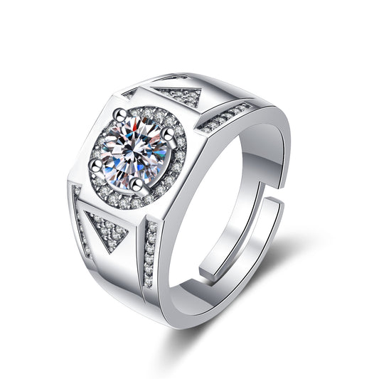 Copper Luxury Atmosphere Fashion Diamond Ring MYA001RS025