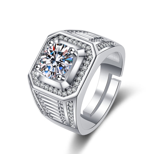 Copper Fashion Aggressive Diamond Ring MYA001RS031