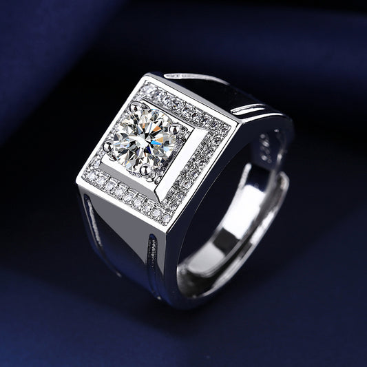 Copper Diamond Mosang Diamond Ring MYA001RS068