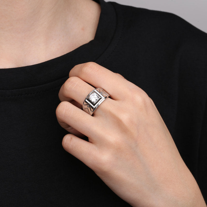 Copper Diamond Fashion Ring MYA001RS056