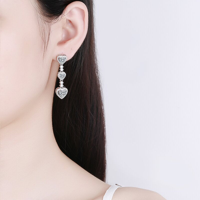 Copper long tassel earrings MYA001ES057