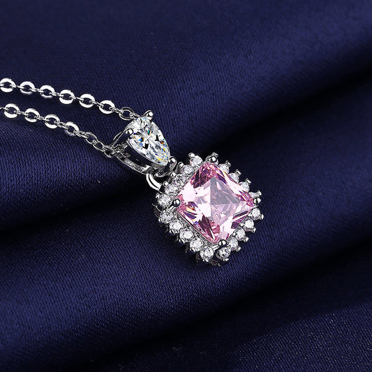 Copper diamond necklace MYA001NE100