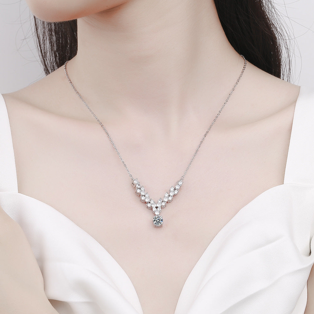 Exquisite copper jewelry necklace MYA001NE037