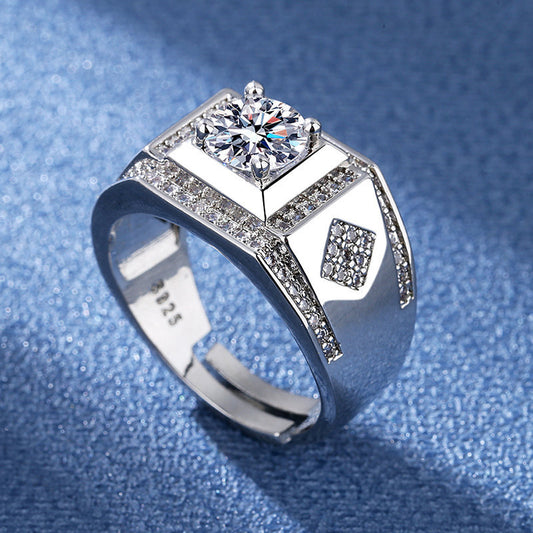 Copper Diamond Fashion Ring MYA001RS054