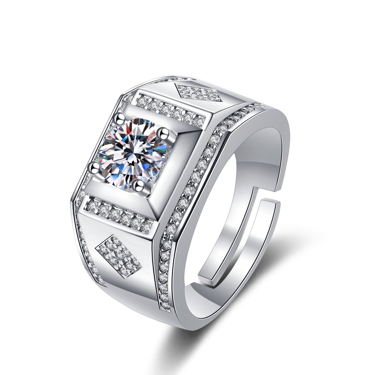 Copper Diamond Fashion Ring MYA001RS054
